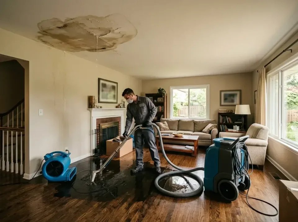 attic-pipe-burst-ceiling-drip-008 — frequently asked questions, Water Damage Restoration & Carpet Care in Country Club Hills…